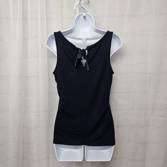 The Limited Y2K Tank Top Navy Blue Metallic Fairy Goth Boho S - Picture 5 of 11